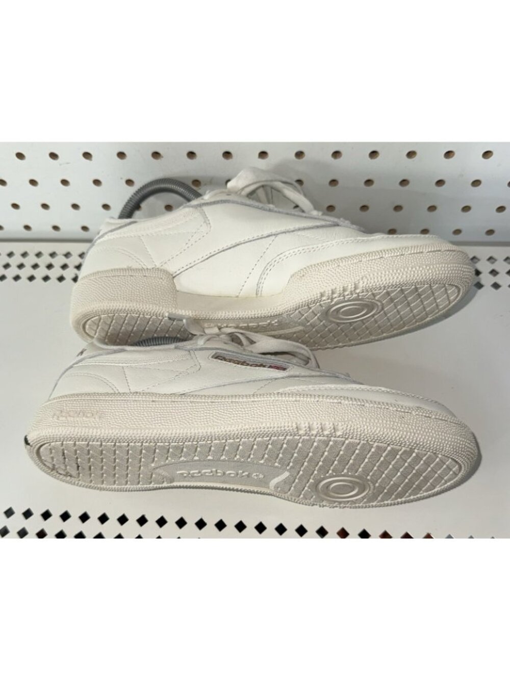 Reebok Club C 85 Vintage Womens Leather Athletic Shoes Sneakers Size 7.5 White - Picture 5 of 8
